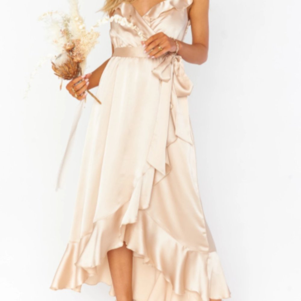 Bridesmaid Dress. Samantha ruffle show me your mumu